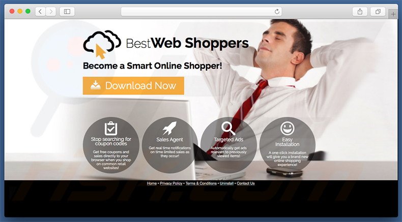 BestWeb Shoppers adware