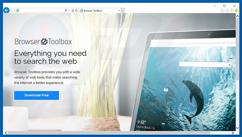 Browser Toolbox adware