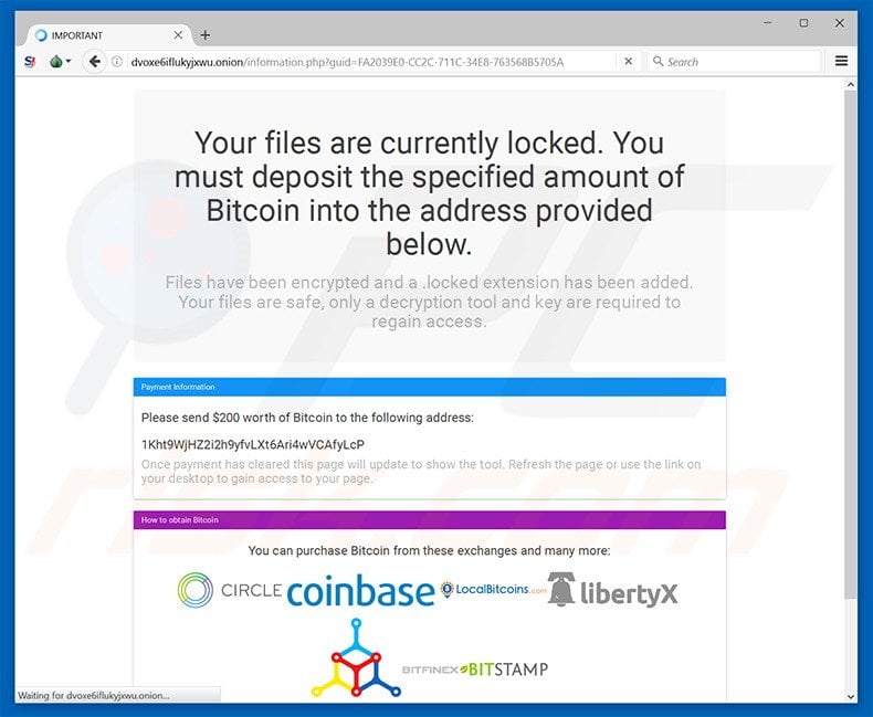 CryptoShocker decrypt instructions