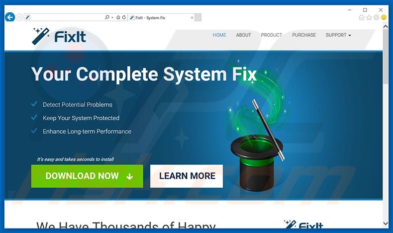 FixIt unwanted application