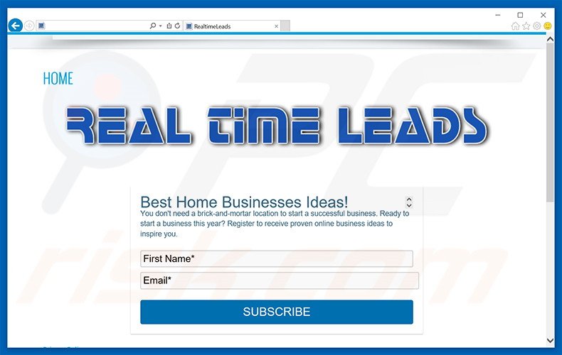 RealTimeLeads adware