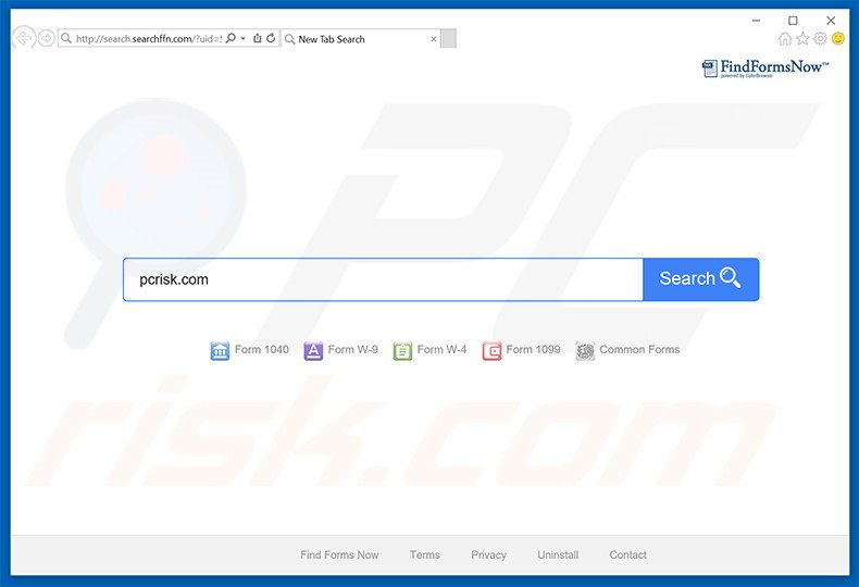 search.searchffn.com browser hijacker