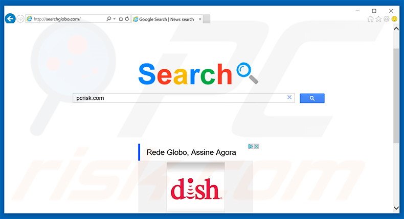searchglobo.com browser hijacker