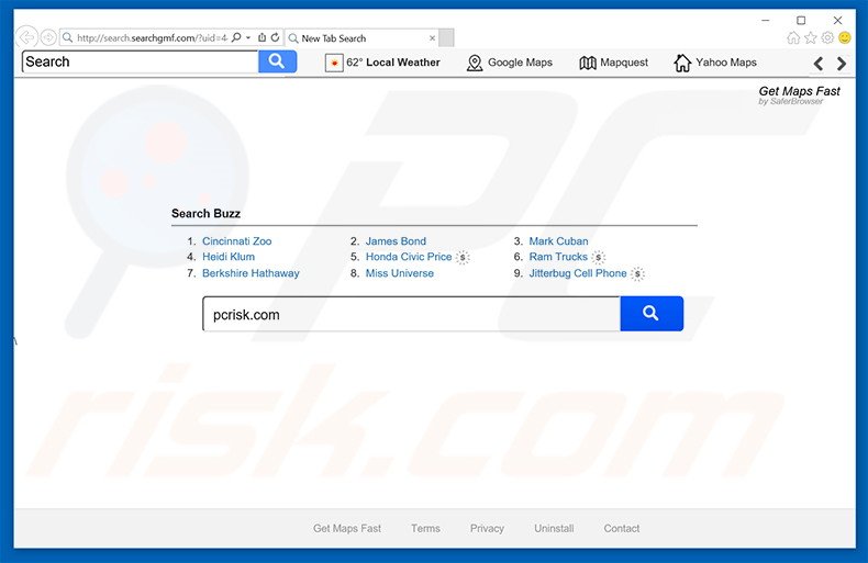 search.searchgmf.com browser hijacker