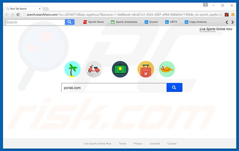 search.searchlson.com browser hijacker