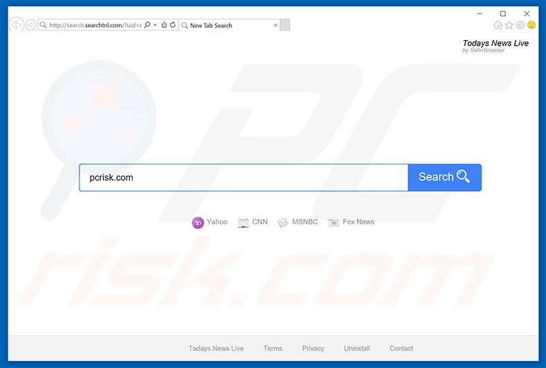 search.searchtnl.com browser hijacker