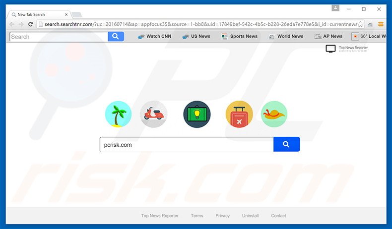 search.searchtnr.com browser hijacker