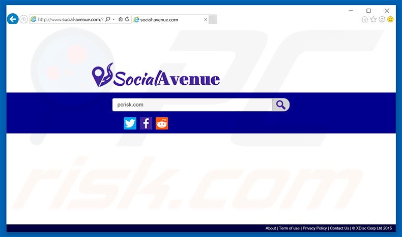 social-avenue.com browser hijacker