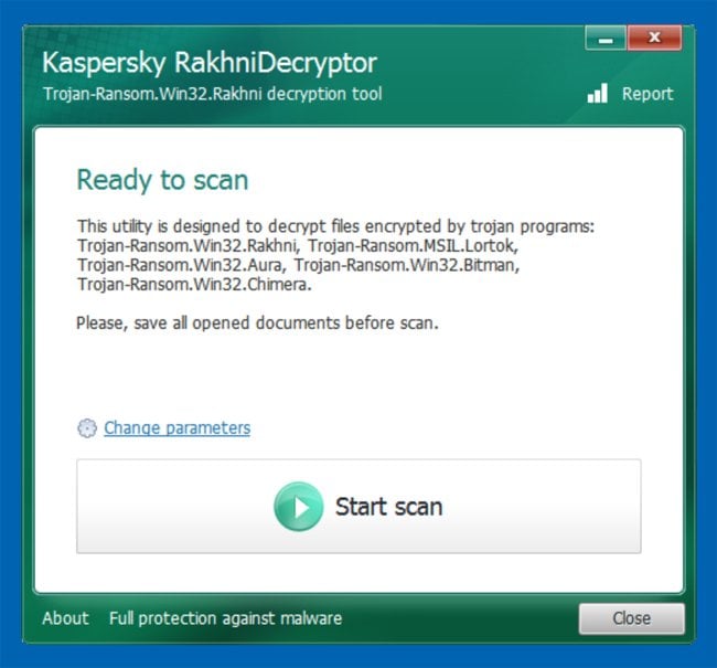 chimera ransomware decrypter by Kaspersky