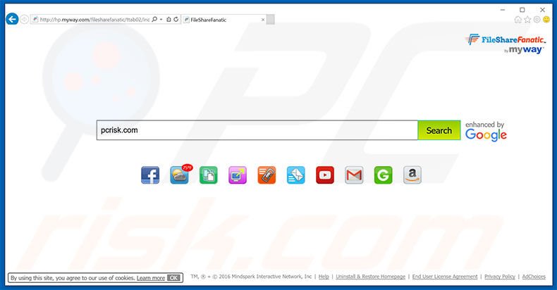 hp.myway.com browser hijacker