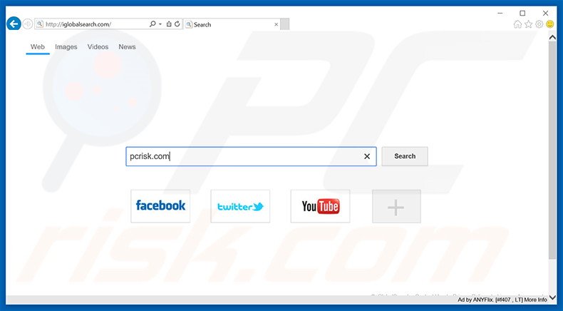 iglobalsearch.com browser hijacker