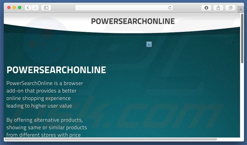 PowerSearchOnline adware