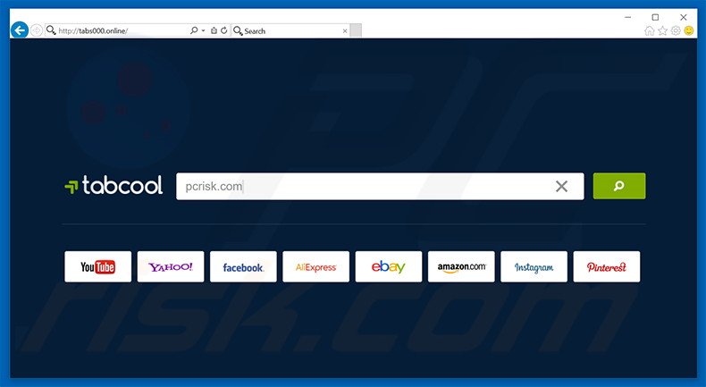 tabs000.online browser hijacker