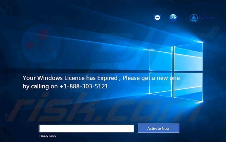 How To Remove Your Windows Licence Has Expired Scam Virus