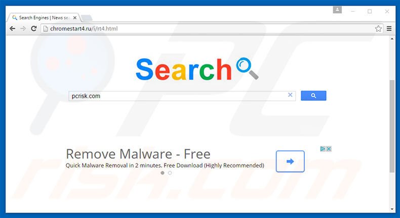 chromestart4.ru browser hijacker