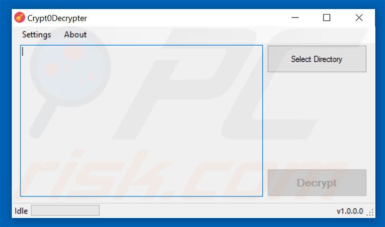 Decrypter for Crypt0 ransomware