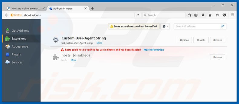Removing Ads by e-buyer ads from Mozilla Firefox step 2