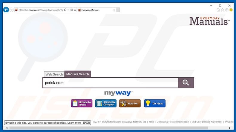 hp.myway.com browser hijacker