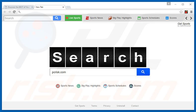 search.getsports.co browser hijacker