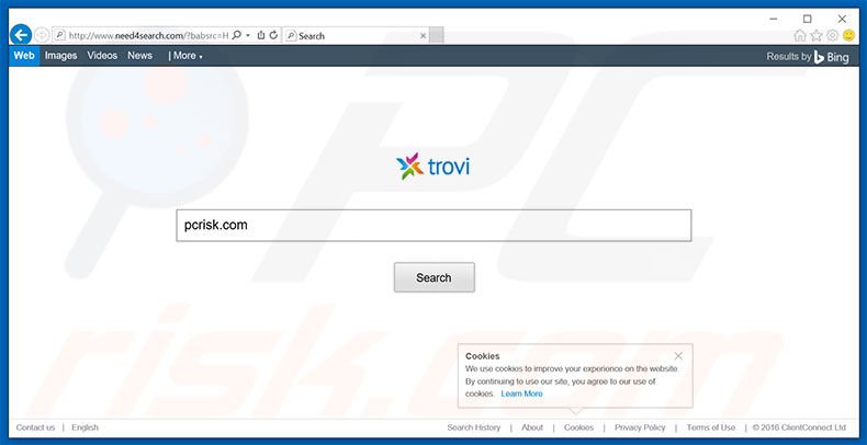 need4search.com browser hijacker