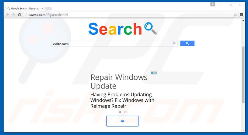 ttczmd.com/i/igsearch.html browser hijacker