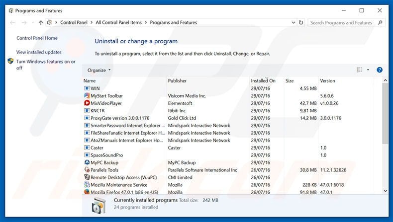 You have a ZEUS virus adware uninstall via Control Panel