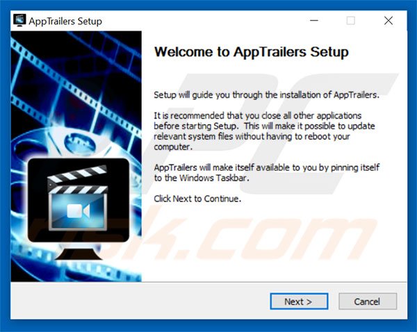 Official AppTrailers installation setup