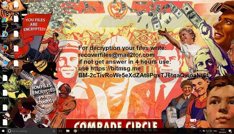 Comrade Circle decrypt instructions
