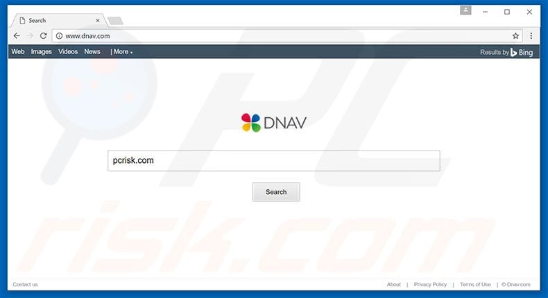 dnav.com browser hijacker