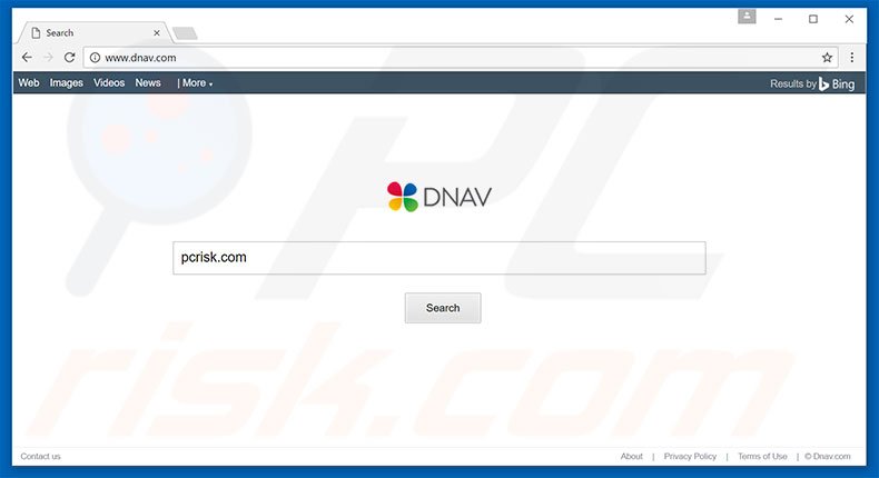 dnav.com browser hijacker