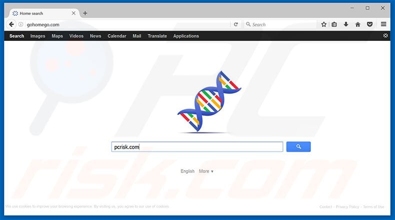 gohomego.com browser hijacker