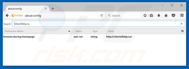 Removing HPRewriter from Mozilla Firefox default search engine