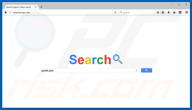 searchemyn.com browser hijacker