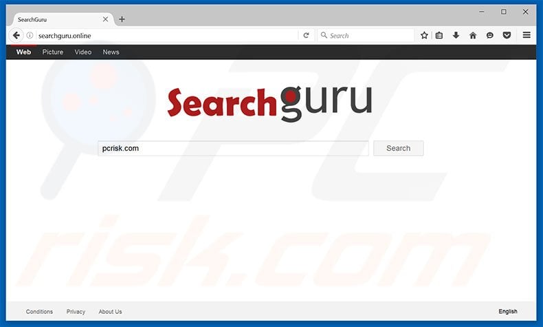 searchguru.online browser hijacker