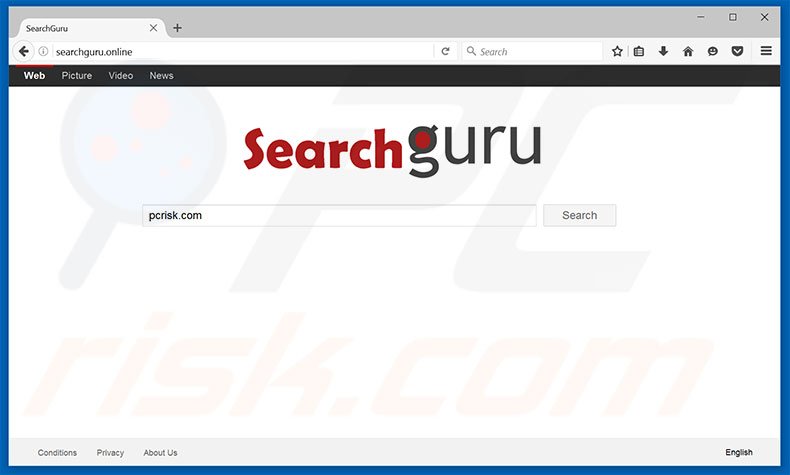 searchguru.online browser hijacker