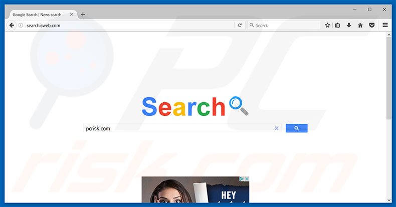 searchisweb.com browser hijacker