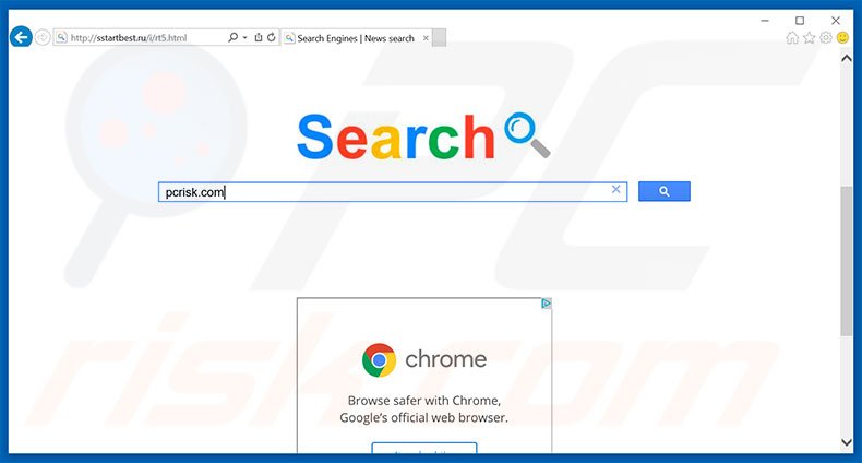 sstartbest.ru browser hijacker