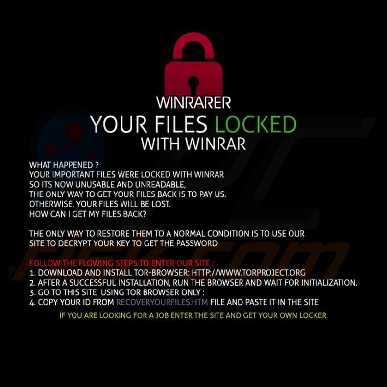 Winrared decrypt instructions