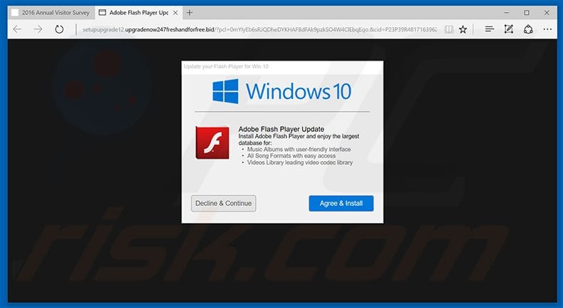 How to remove Adobe Flash Player Update POP-UP Scam - virus removal