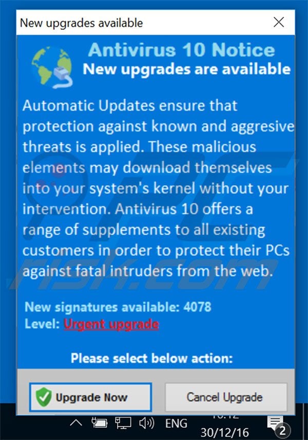 Antivirus 10 antivirus 10 alert