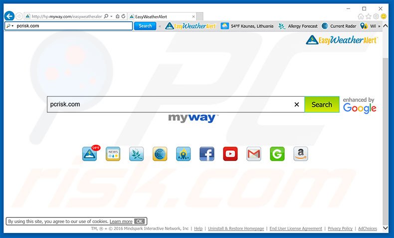 hp.myway.com browser hijacker