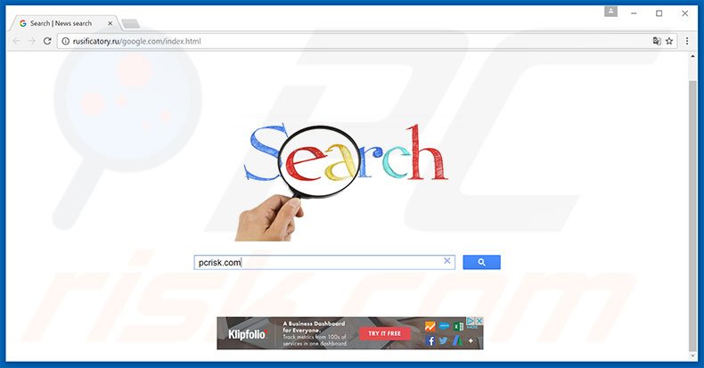 rusificatory.ru browser hijacker