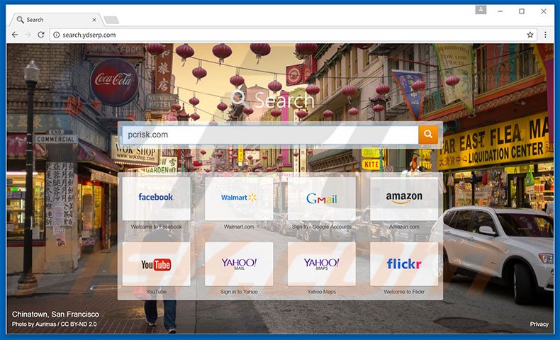 search.ydserp.com browser hijacker