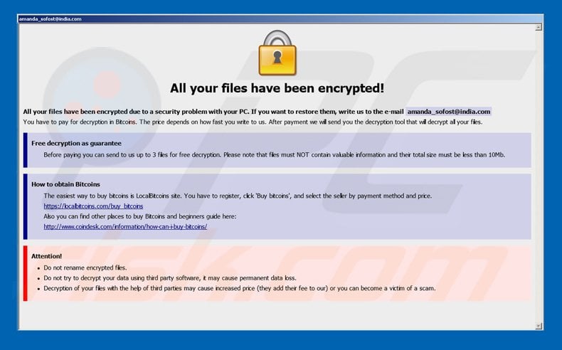 crysis ransomware pop-up amanda sofostindia.com