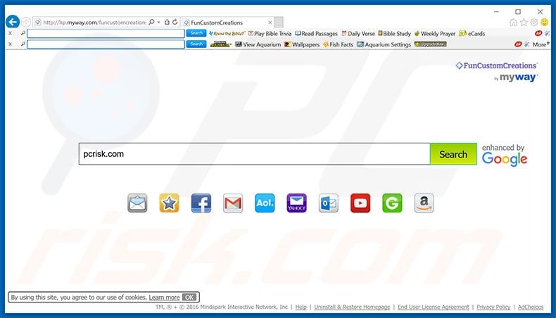 hp.myway.com browser hijacker