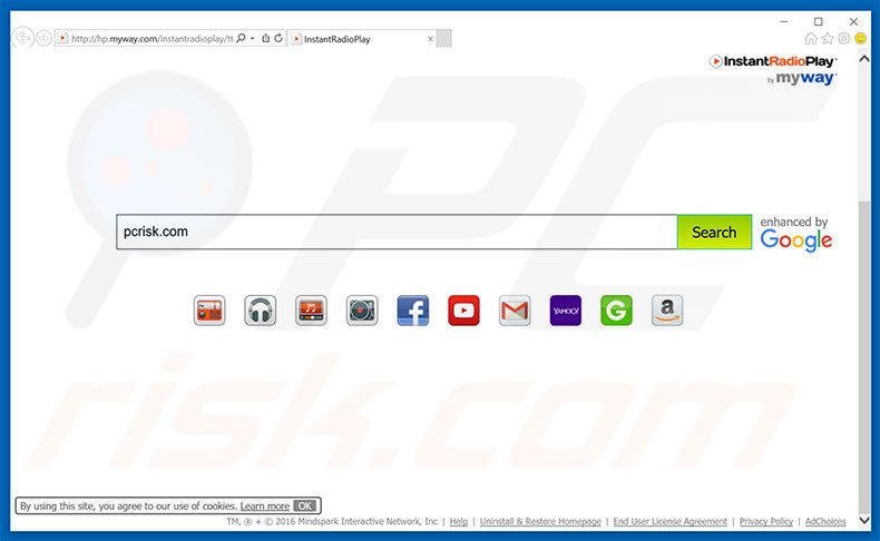 hp.myway.com browser hijacker