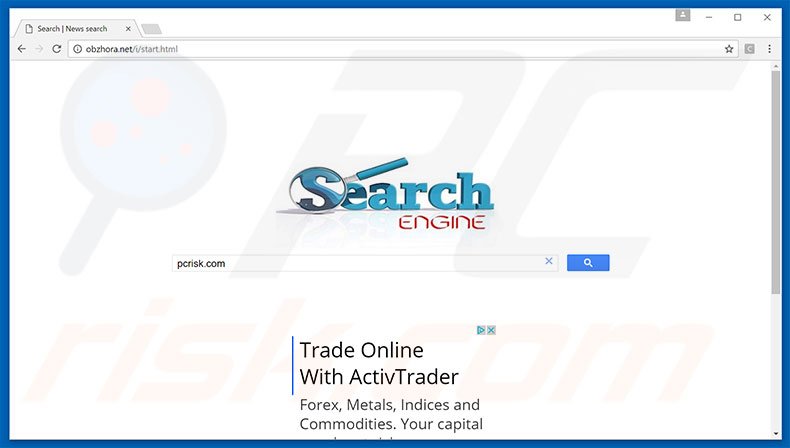 obzhora.net browser hijacker