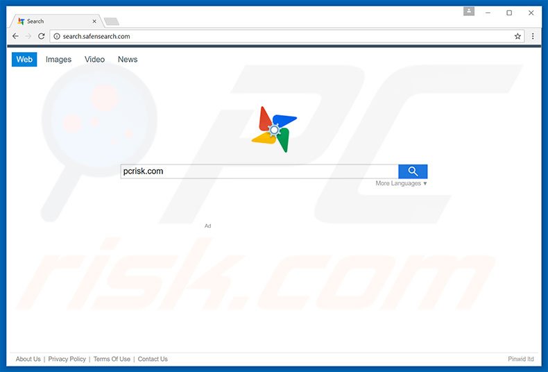 search.safensearch.com browser hijacker