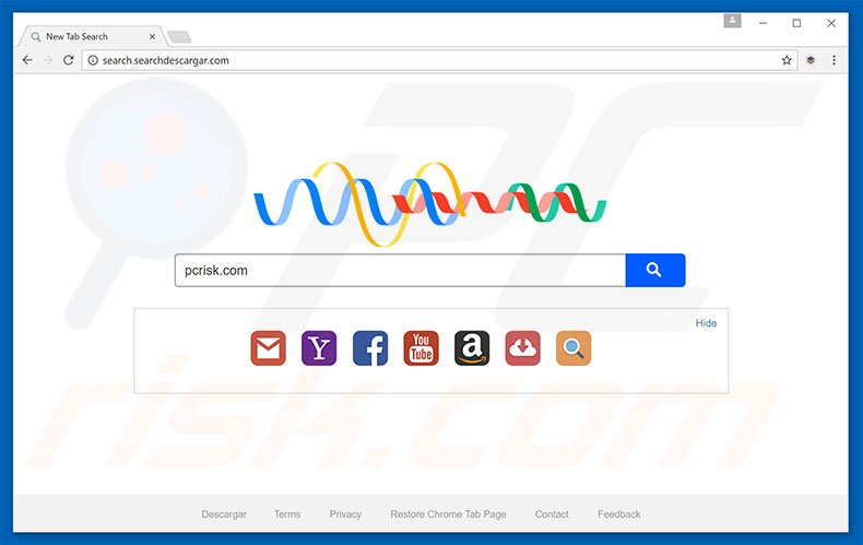 search.searchdescargar.com browser hijacker