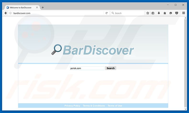 bardiscover.com browser hijacker